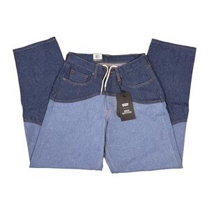 LEVIS Skateboarding Super Baggy Jeans Mens  Two-Tone Cordura Strong 28 X 34